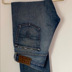 RRL men’s medium wash jeans